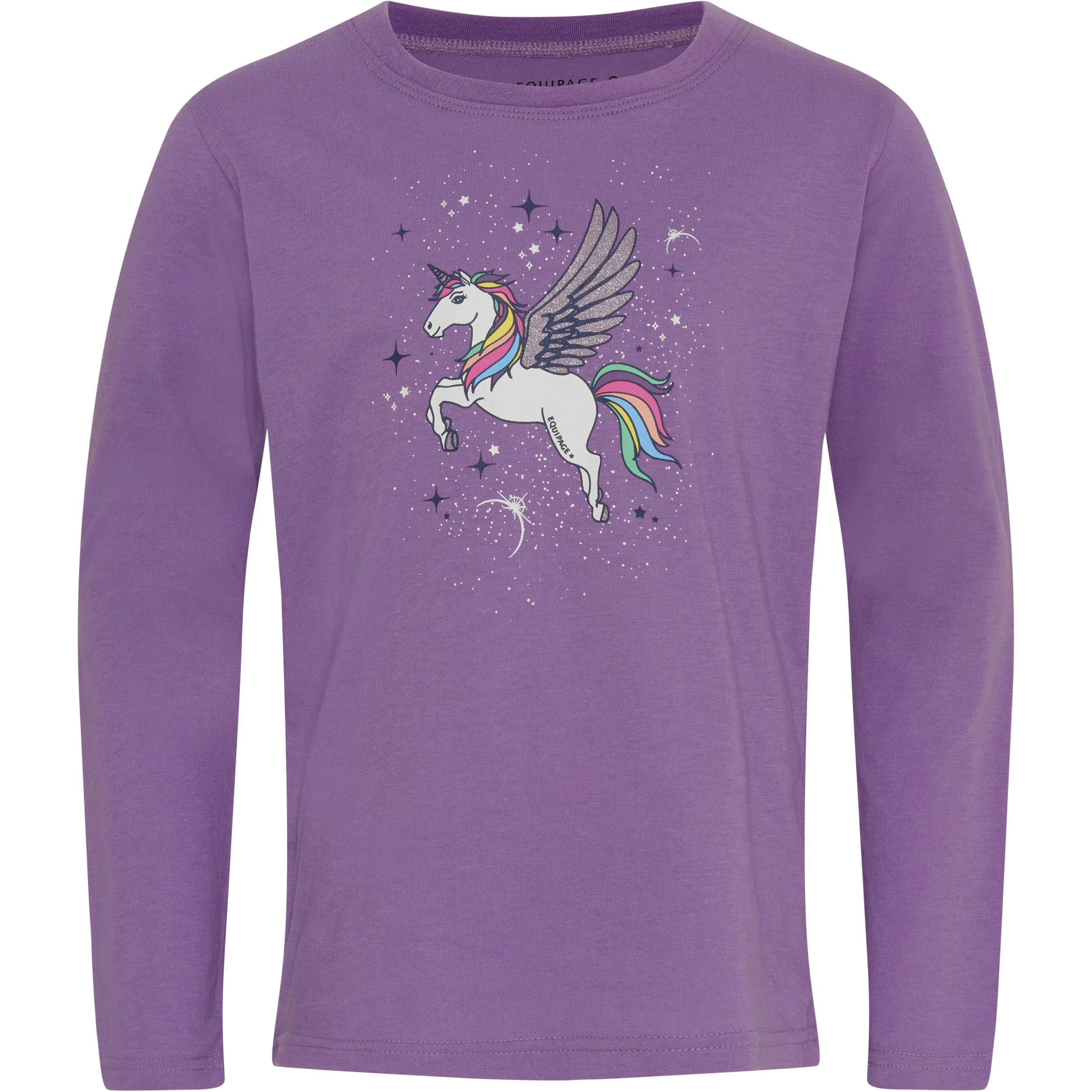 Kinder Reittrikot Langarm JINX purple haze