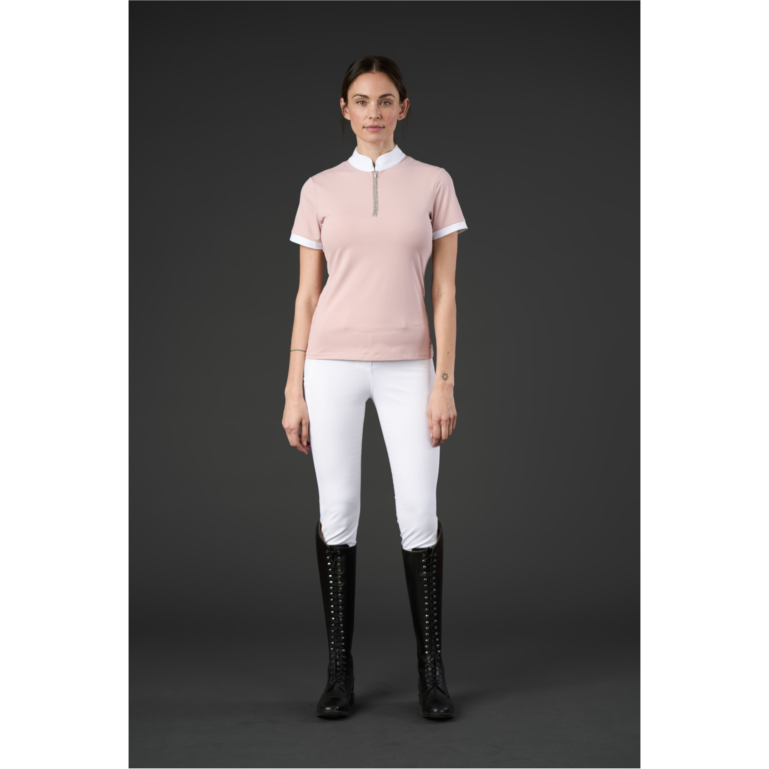 Damen Showshirt Kurzarm NICE burnished lilac