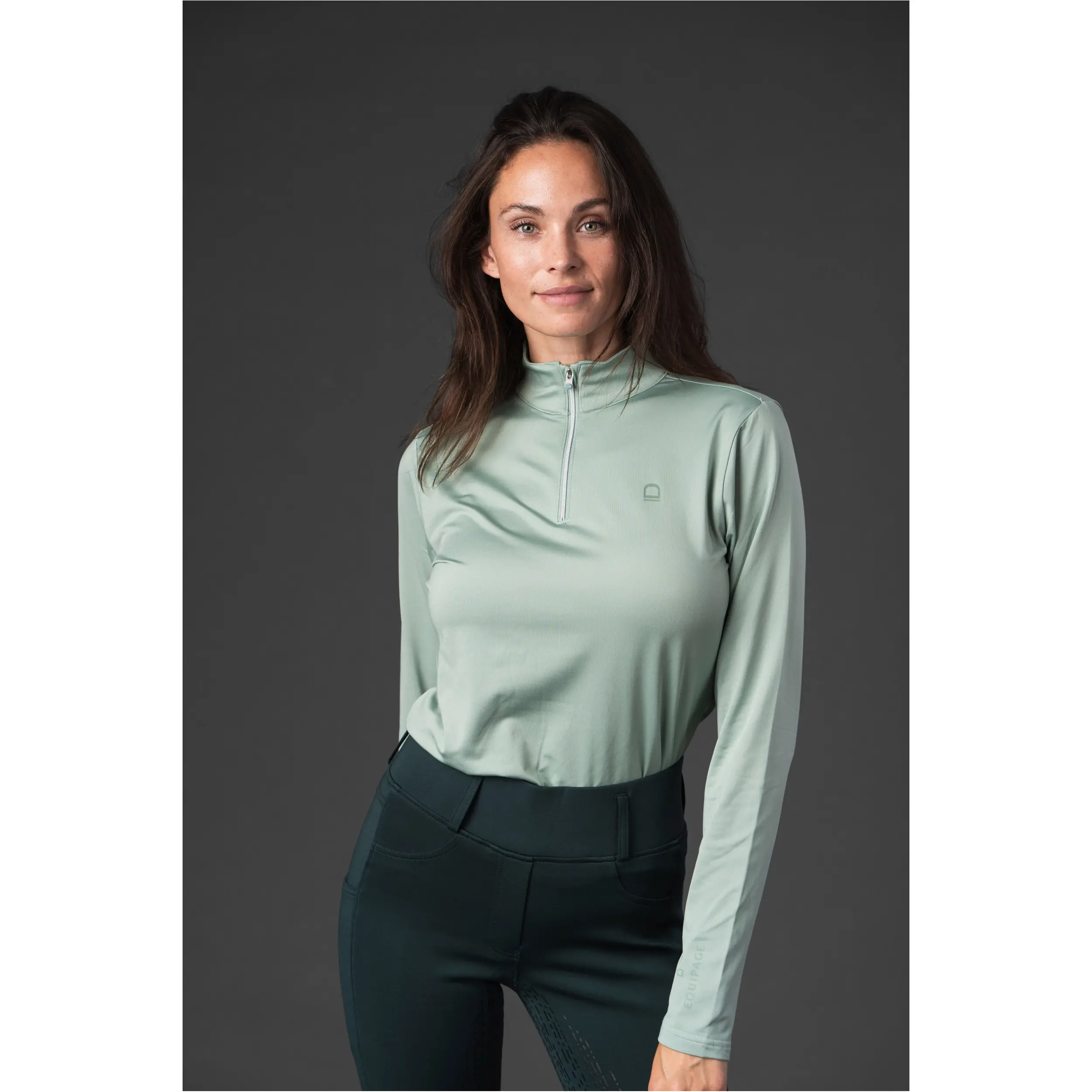 Damen Funktionsshirt KOLYMA granite green