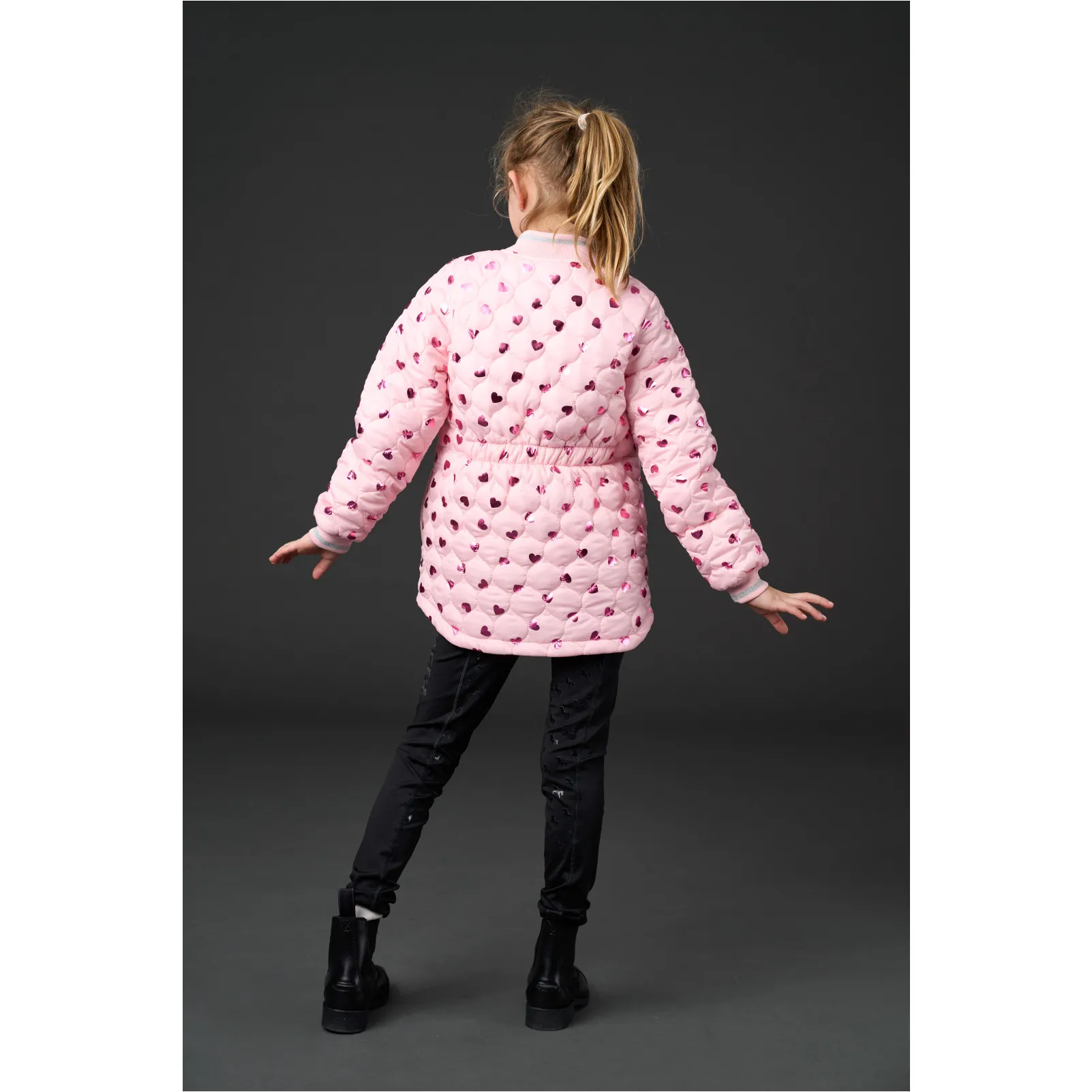 Kinder Reitjacke TRACEY pink mist