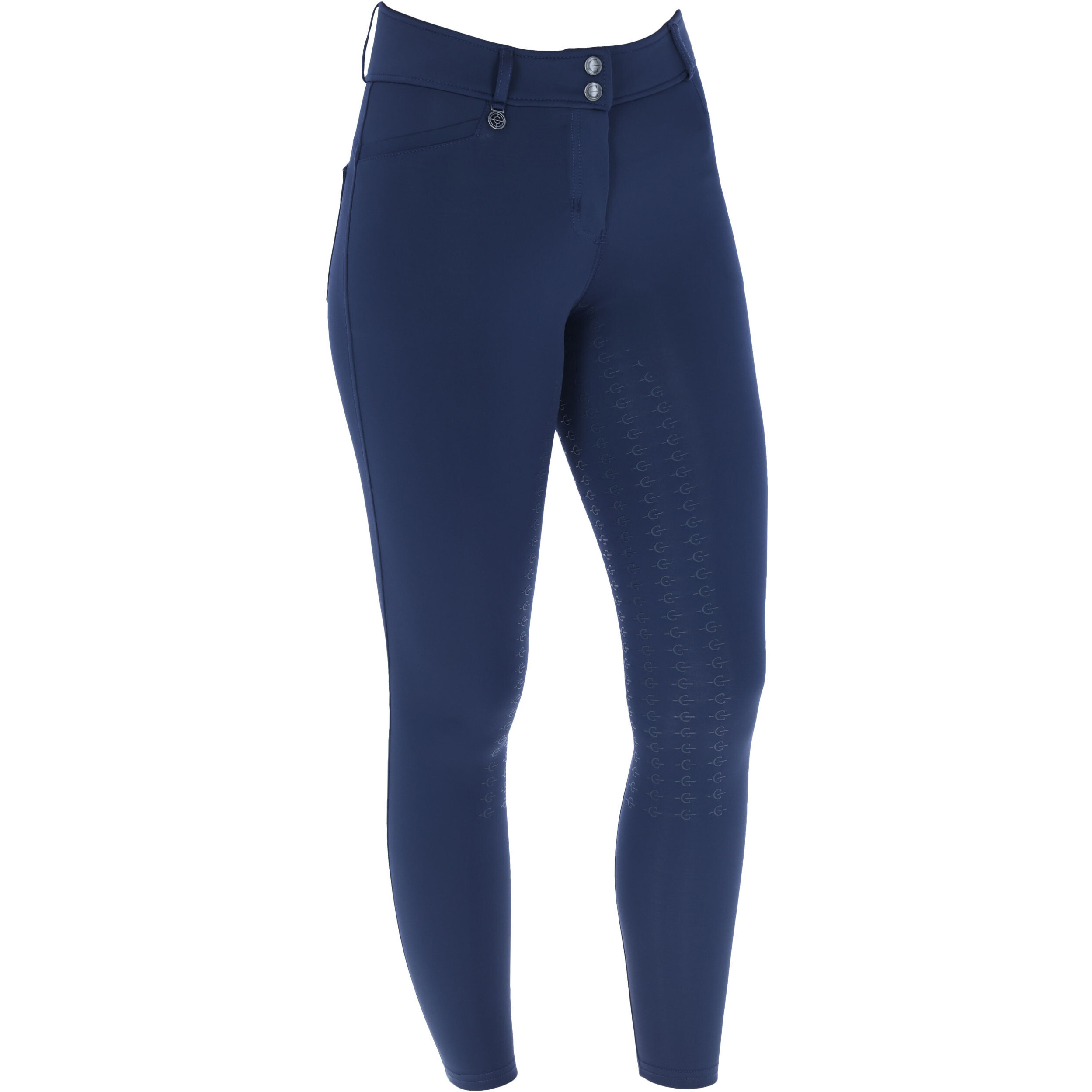 Damen Reithose Silikon Vollbesatz COMPRESSION F/S 2025 dark navy