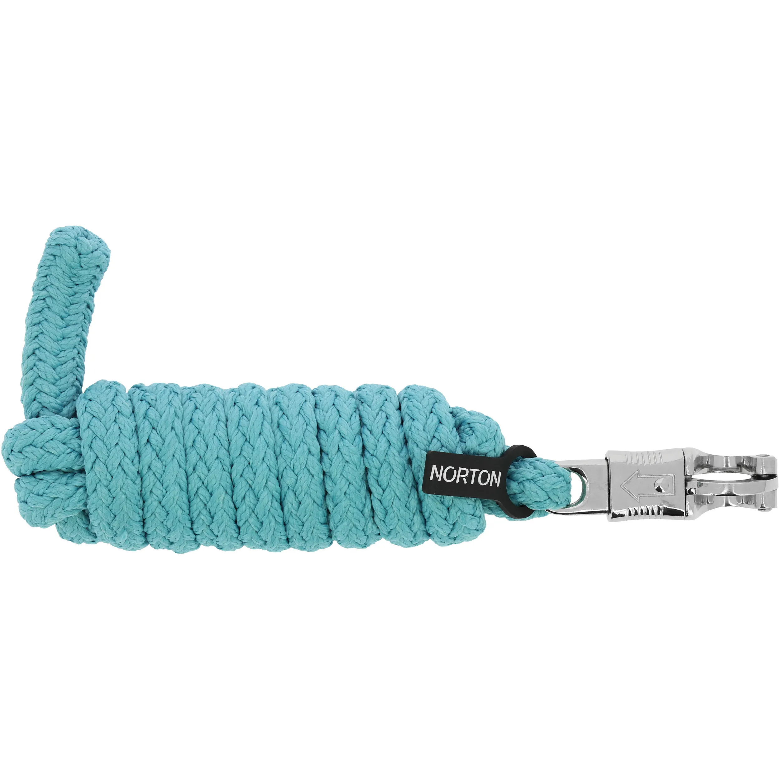 Anbindestrick mit Panikhaken LINKY himmelblau 200cm