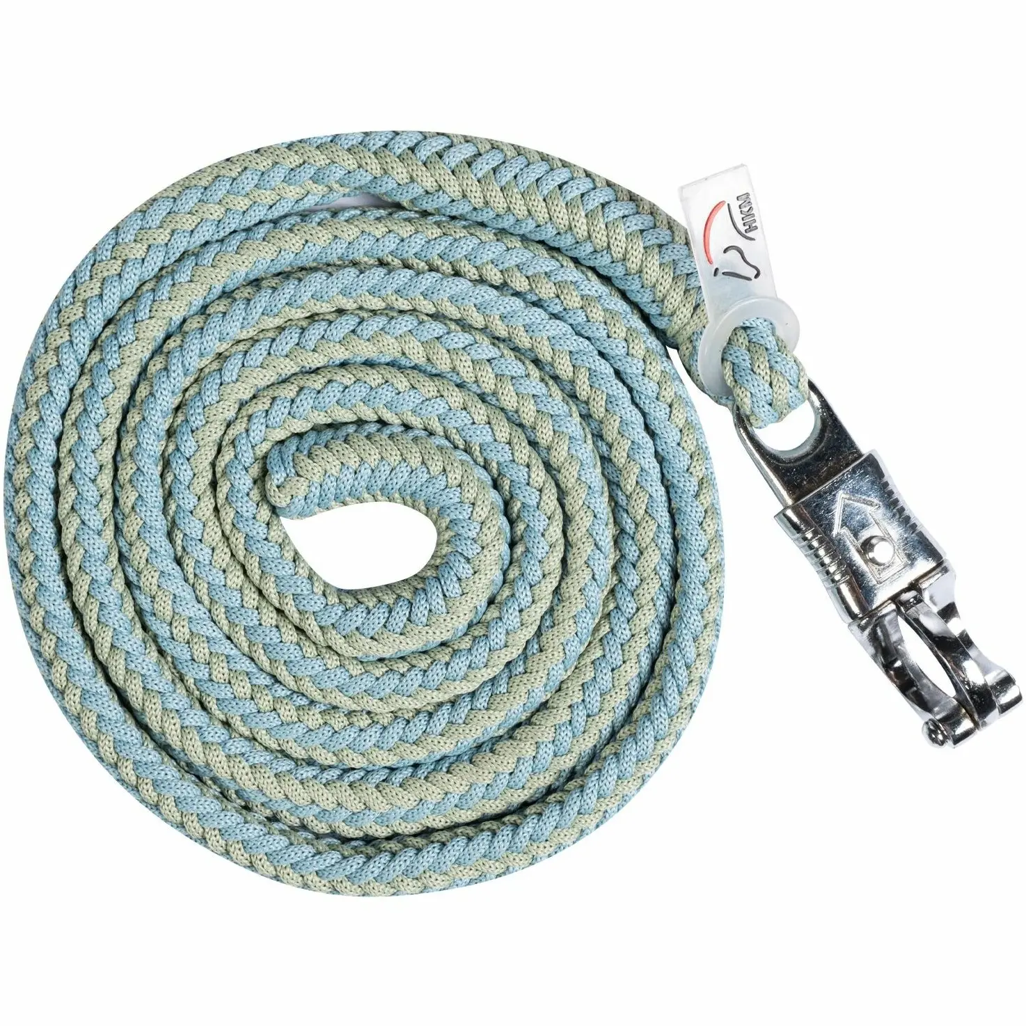 Führstrick mit Panikhaken CATHERINE grün/mittelblau