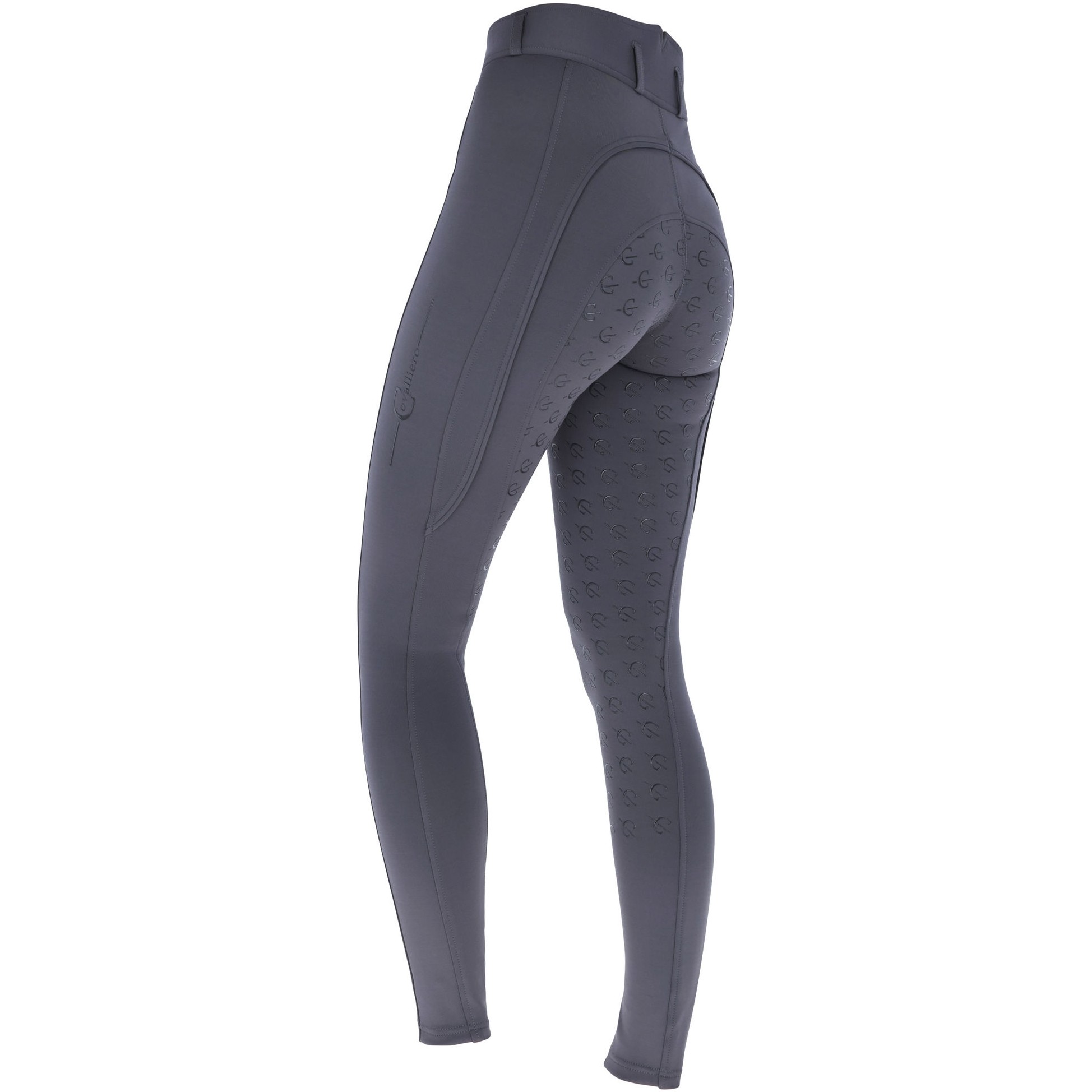 Damen Reithose Silikon Vollbesatz CLASSIC STAR graphite