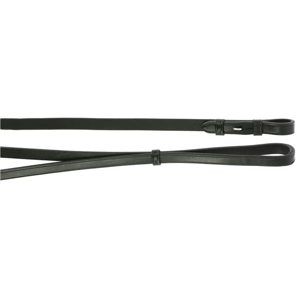 Kandarenzügel Elite Leder schwarz 13mm