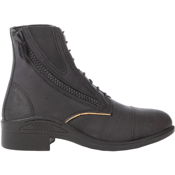 Stiefelette CORTICA Vegan Kork schwarz