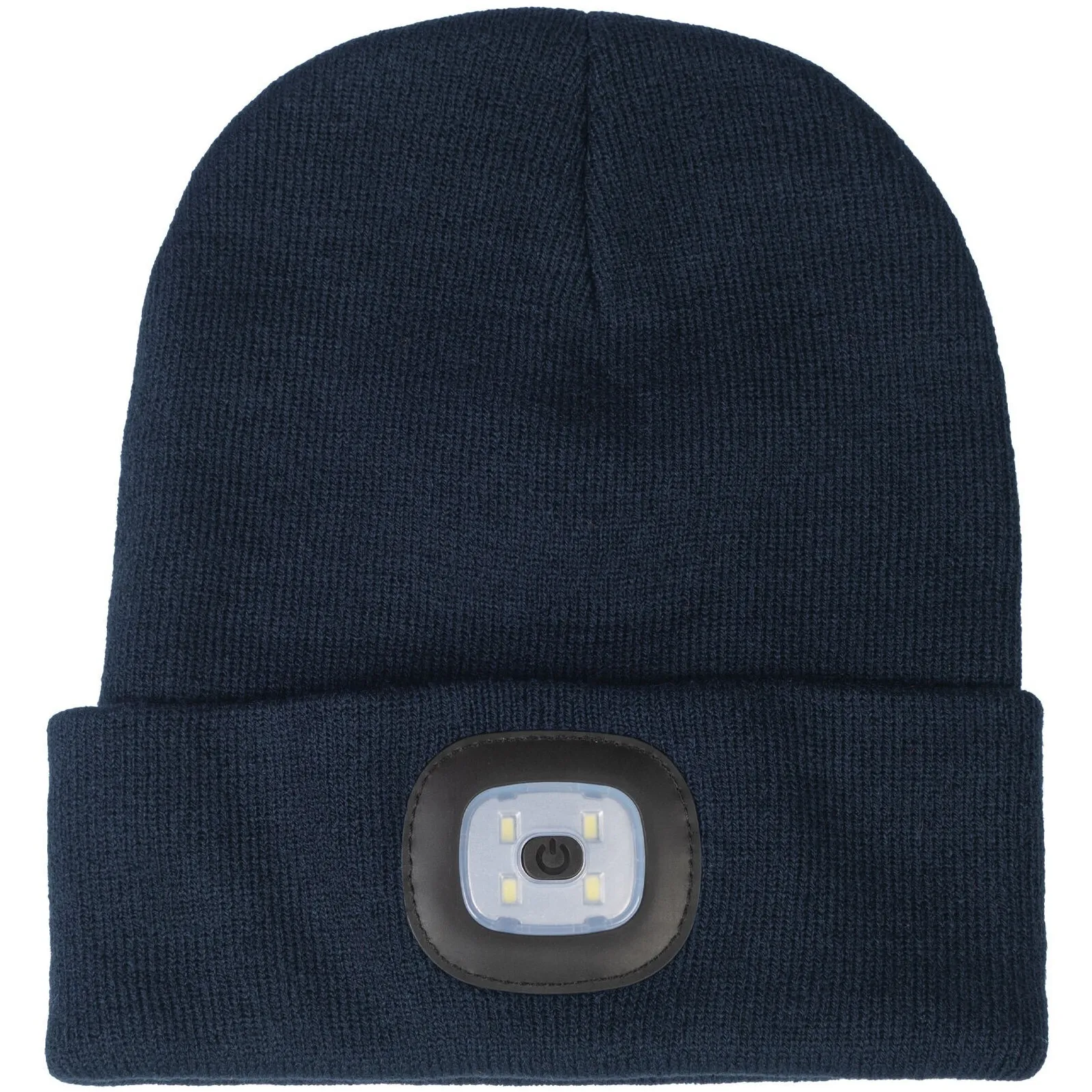Winter Strickmütze mit Licht HONEY dunkelblau