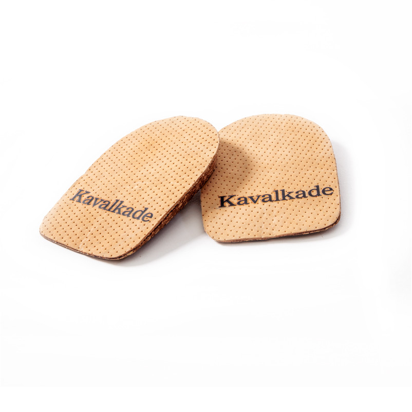 Fersenkeil 1cm KORKIO Kork braun