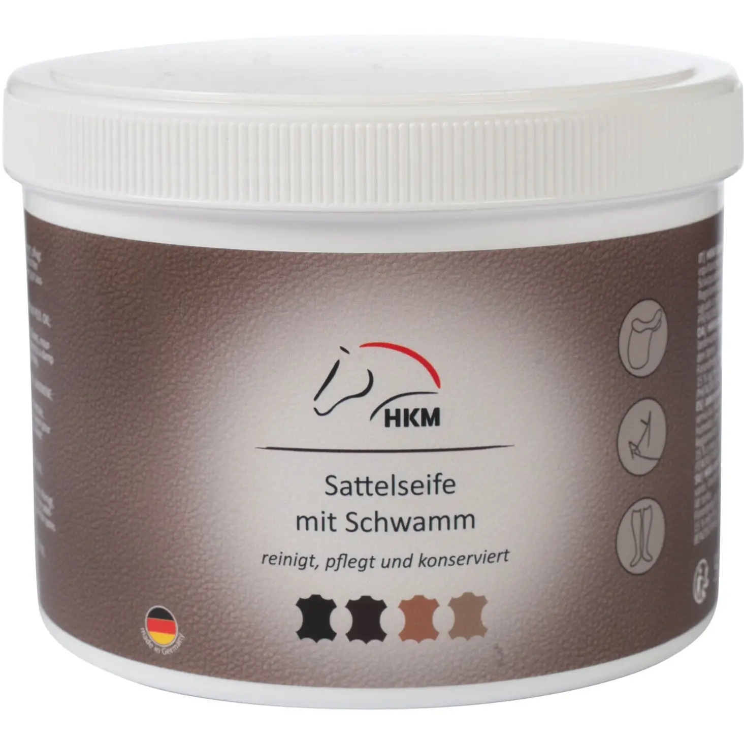 Sattelseife mit Schwamm 500ml 