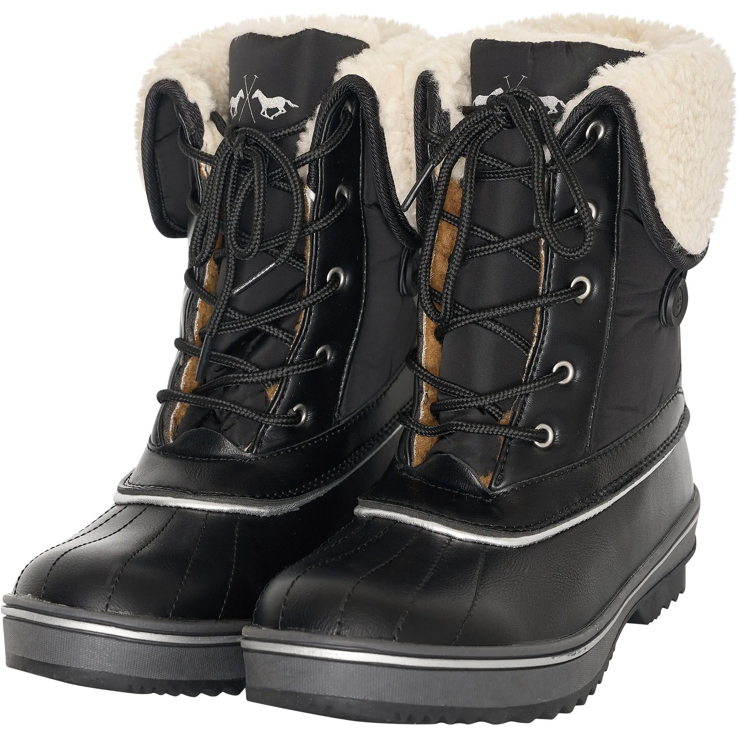 Damen Winterstiefel HVPGlaslynn Luxe schwarz