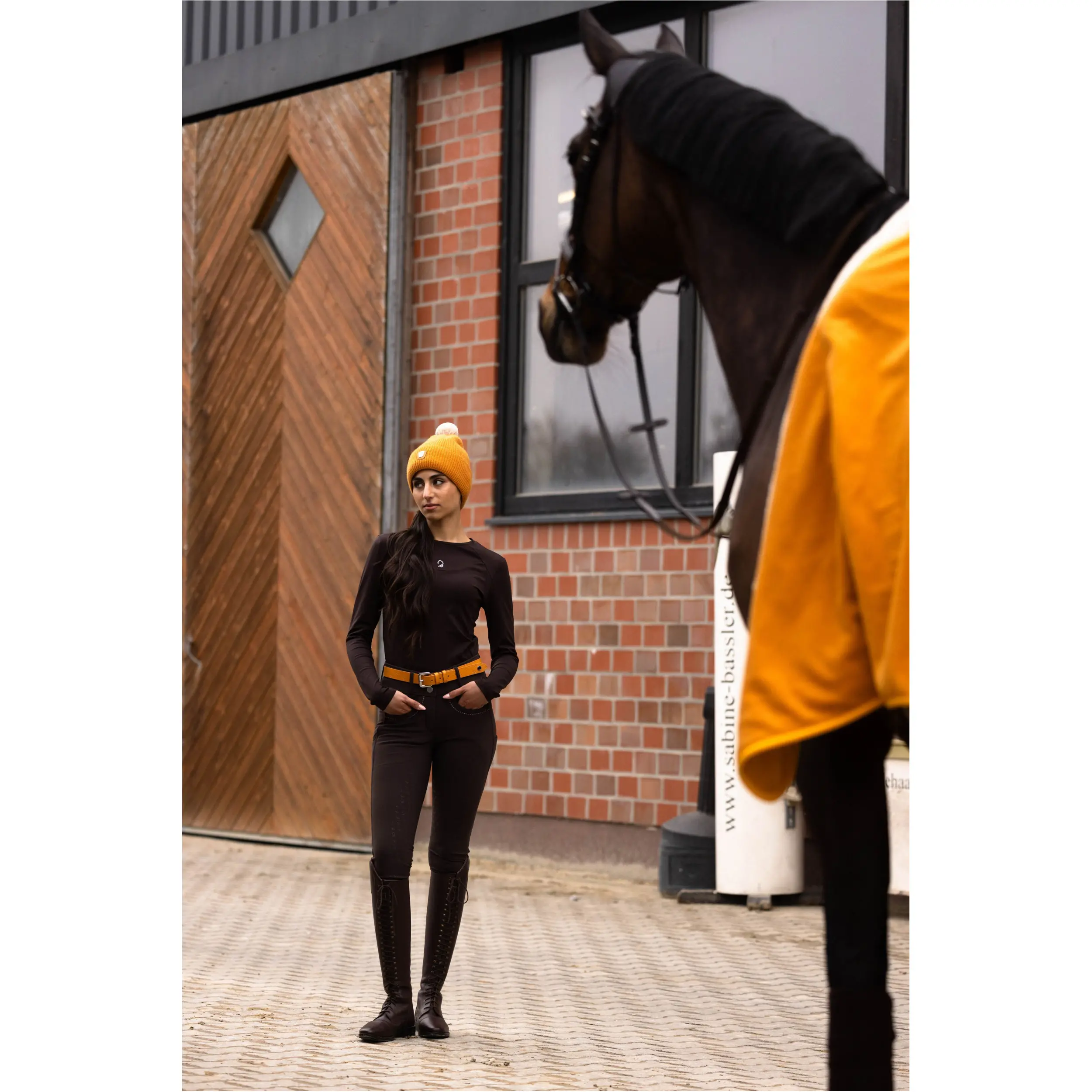 Winter Strickmütze AREZZO senf