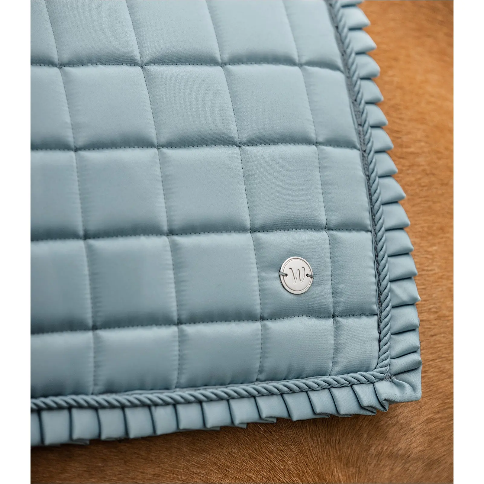 Schabracke FLORENZ alpenblau Schabracke FLORENZ alpenblau