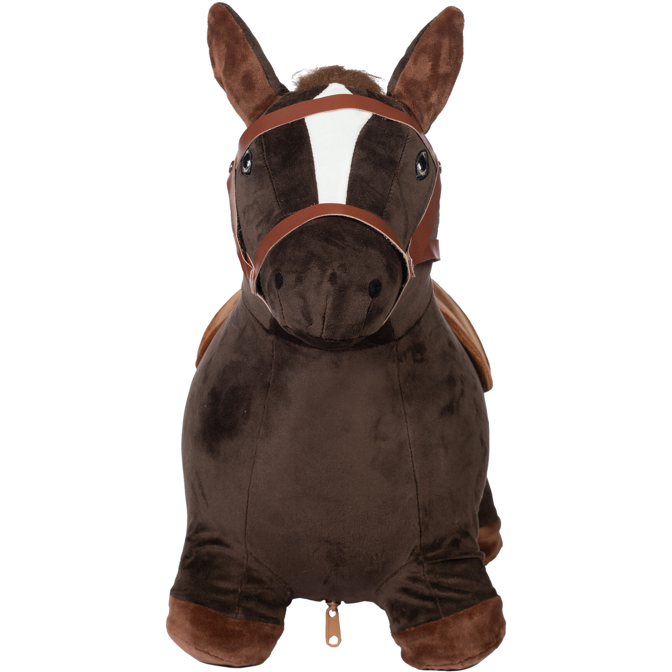 Hüpfpferd dunkelbraun