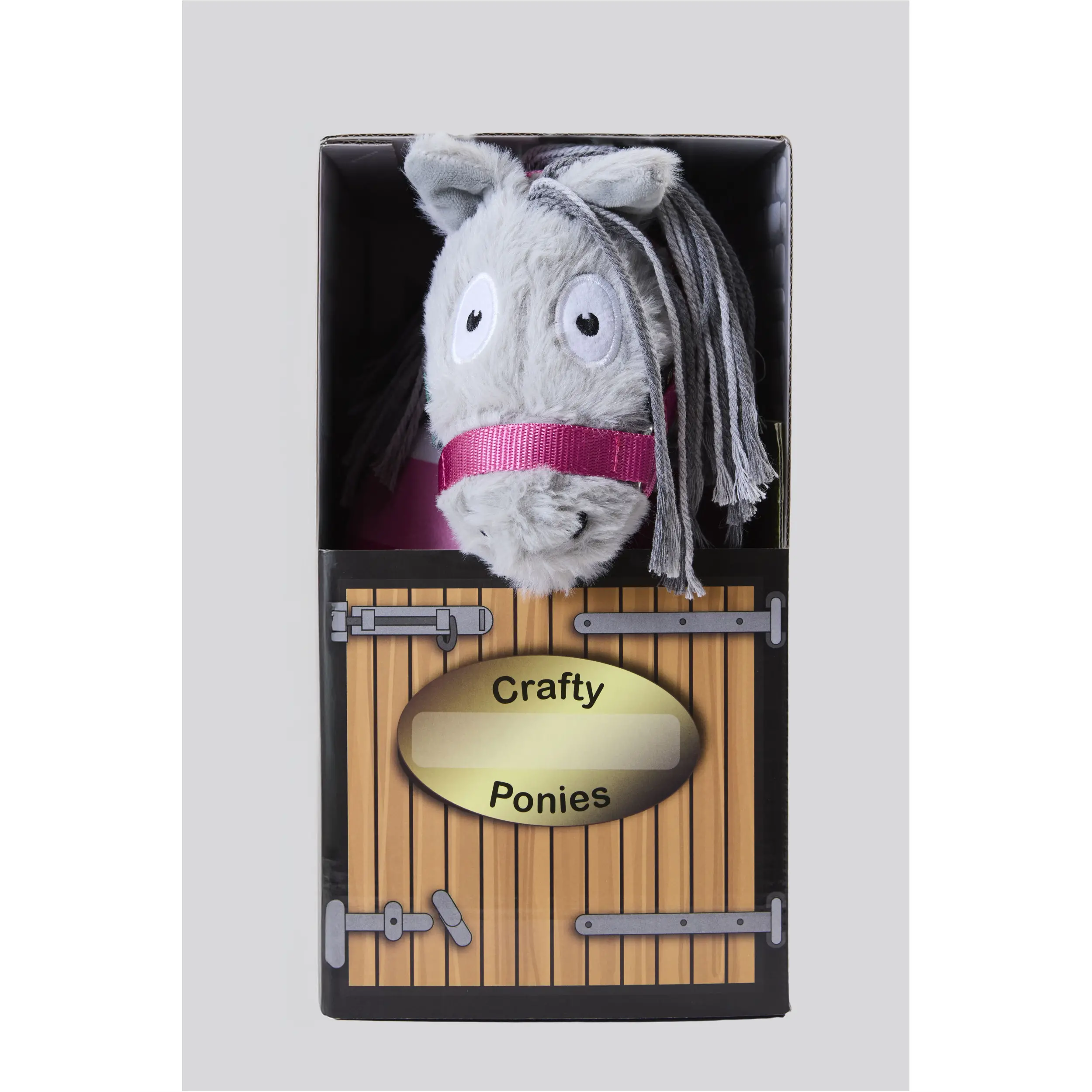 Kuscheltier CRAFT PONIES grau