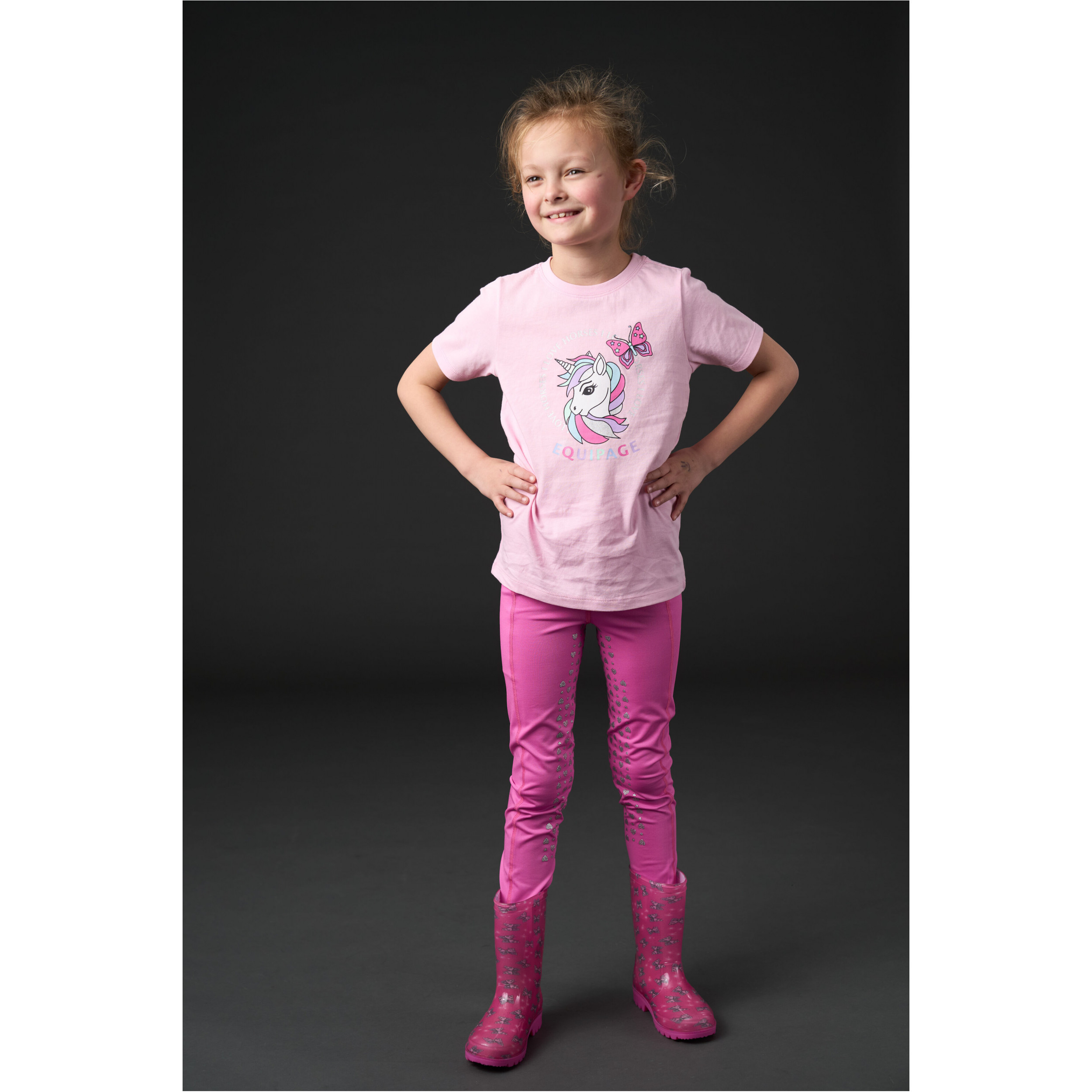 Kinder T-Shirt TESSIE pink mist Kinder T-Shirt TESSIE pink mist