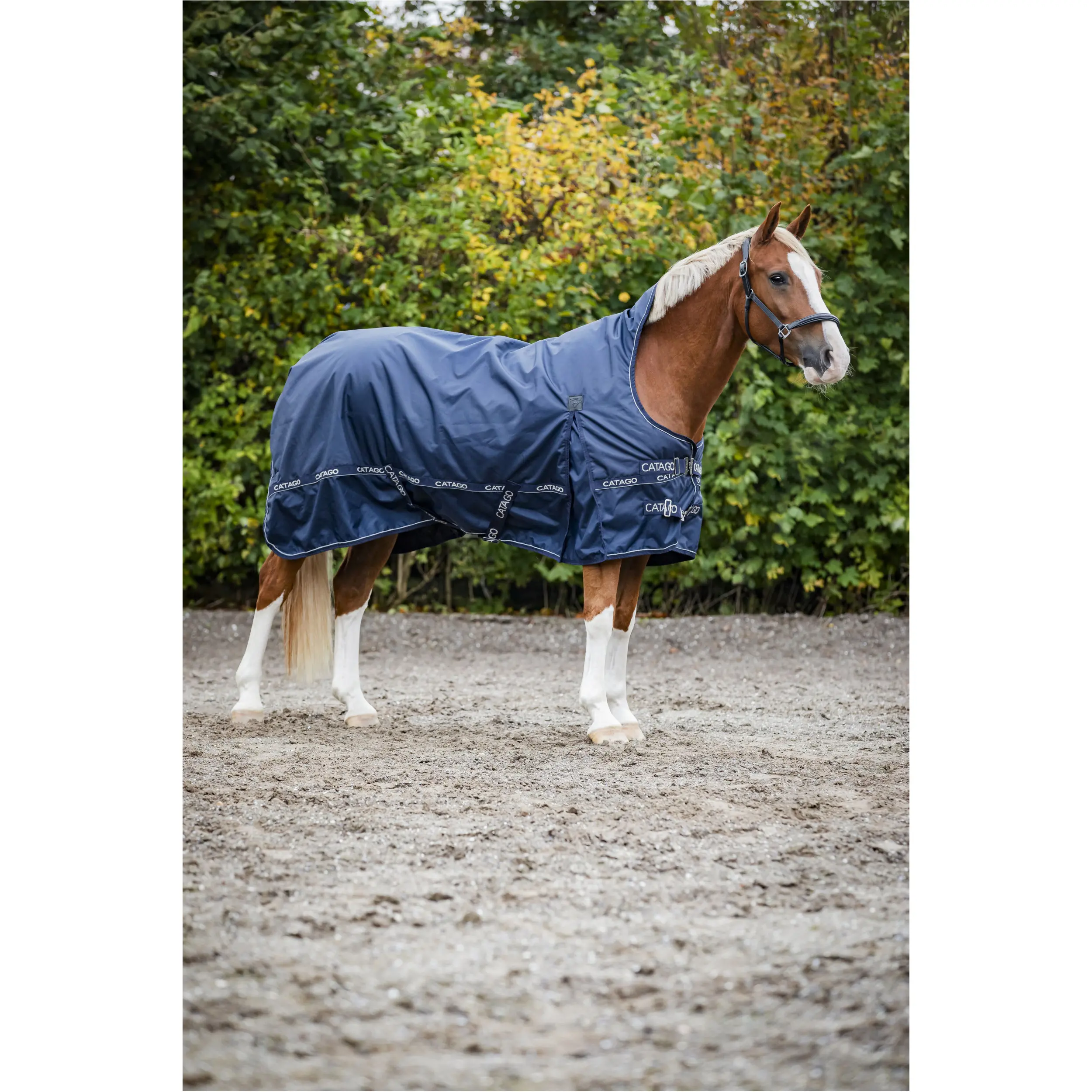 Weidedecke High Neck 300g Füllung 840D BARLOW navy Weidedecke High Neck 300g Füllung 840D BARLOW navy