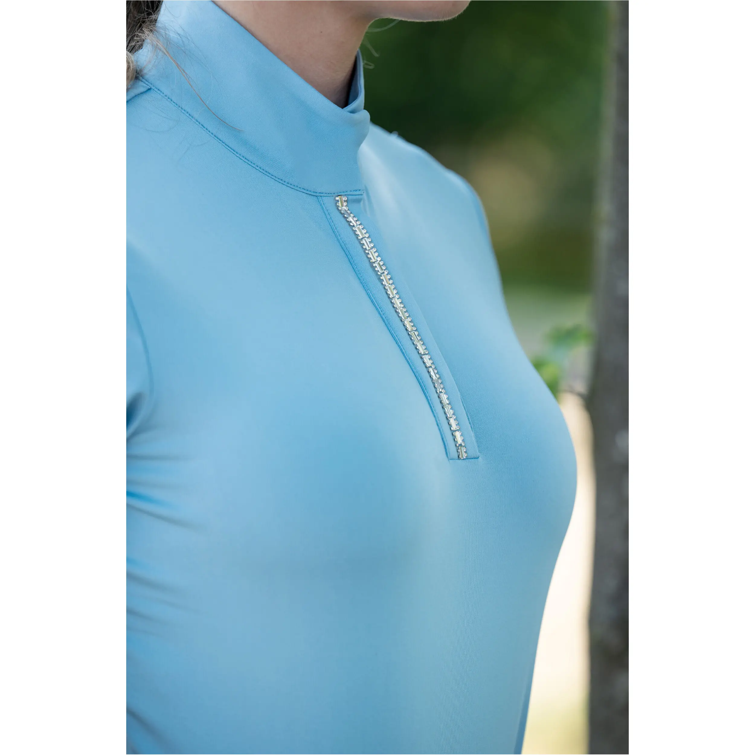 Damen Funktionsshirt NASHVILLE hellblau