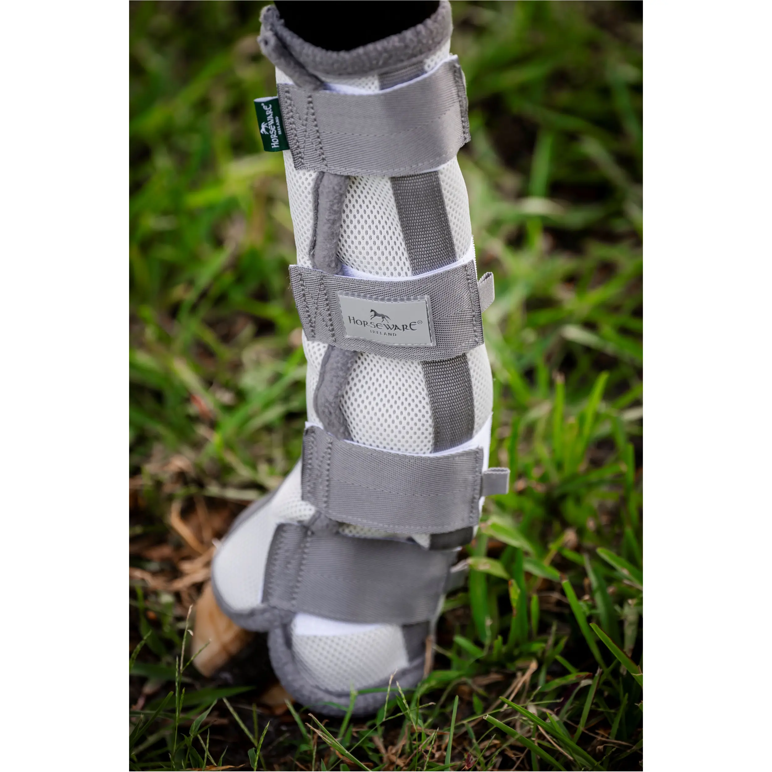 Fliegengamaschen Fly Boots silver/titanium grey