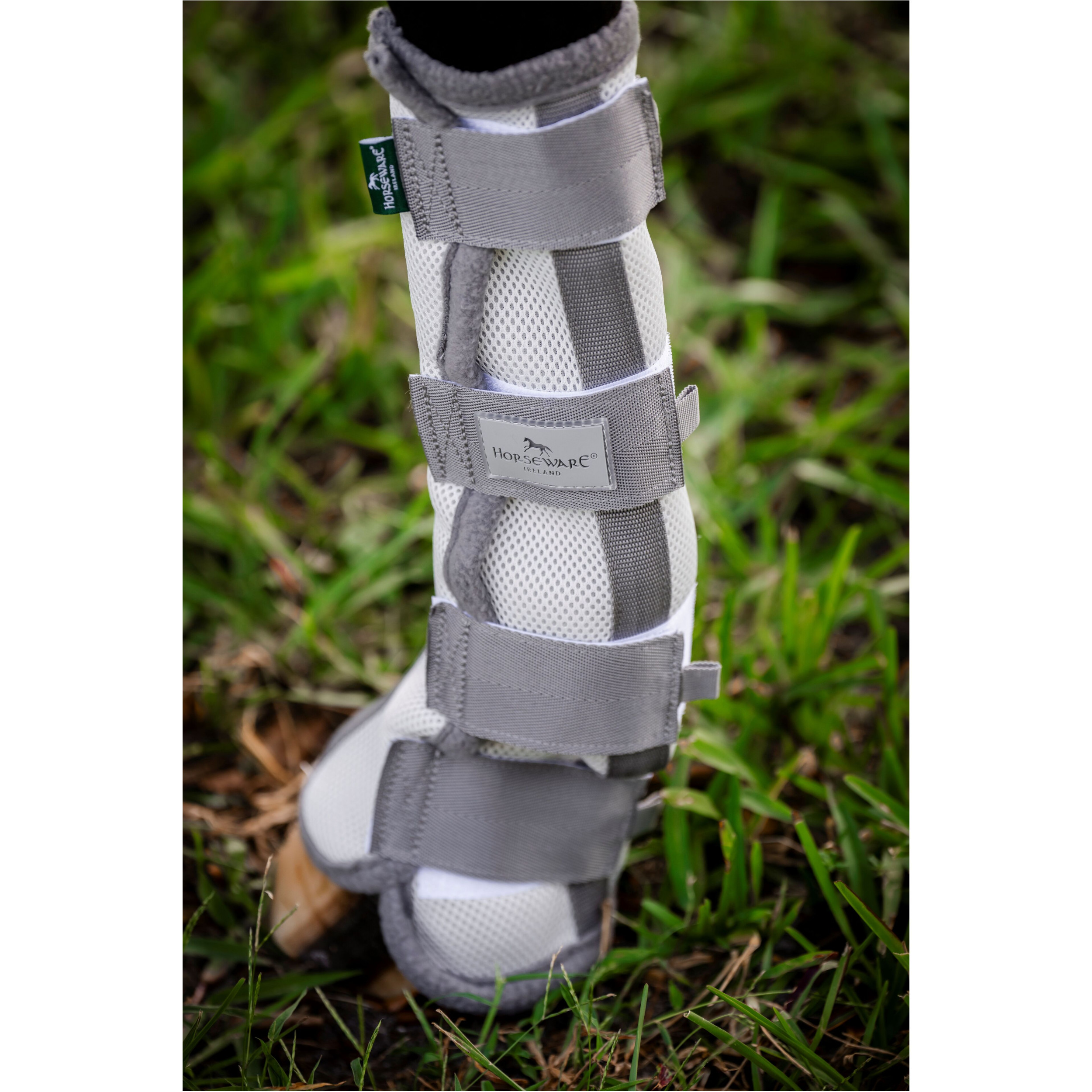 Fliegengamaschen Fly Boots silver/titanium grey