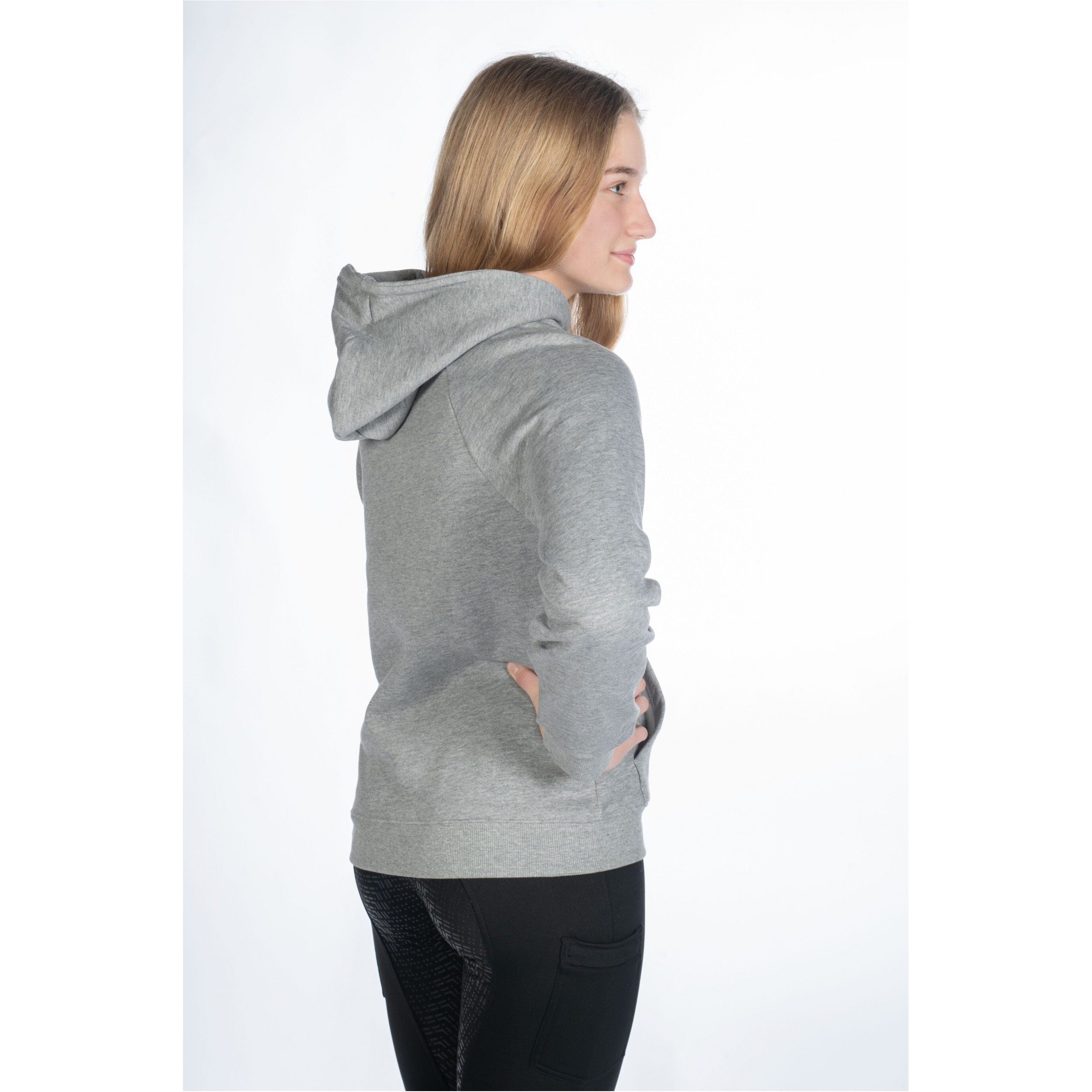 Kinder Hoody RUBY hellgrau melange