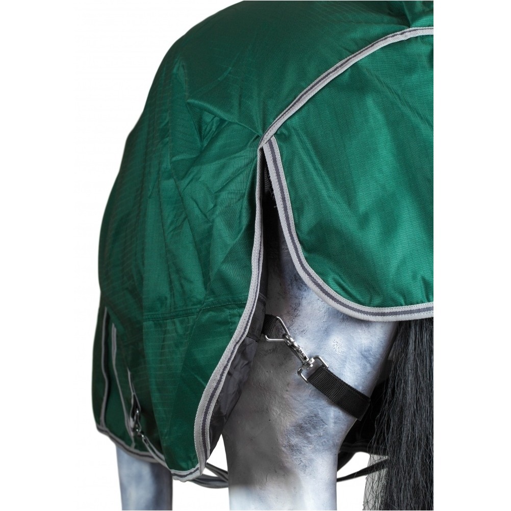 Winterdecke Full Neck 200g Füllung 600D BASICLINE grün - Posten