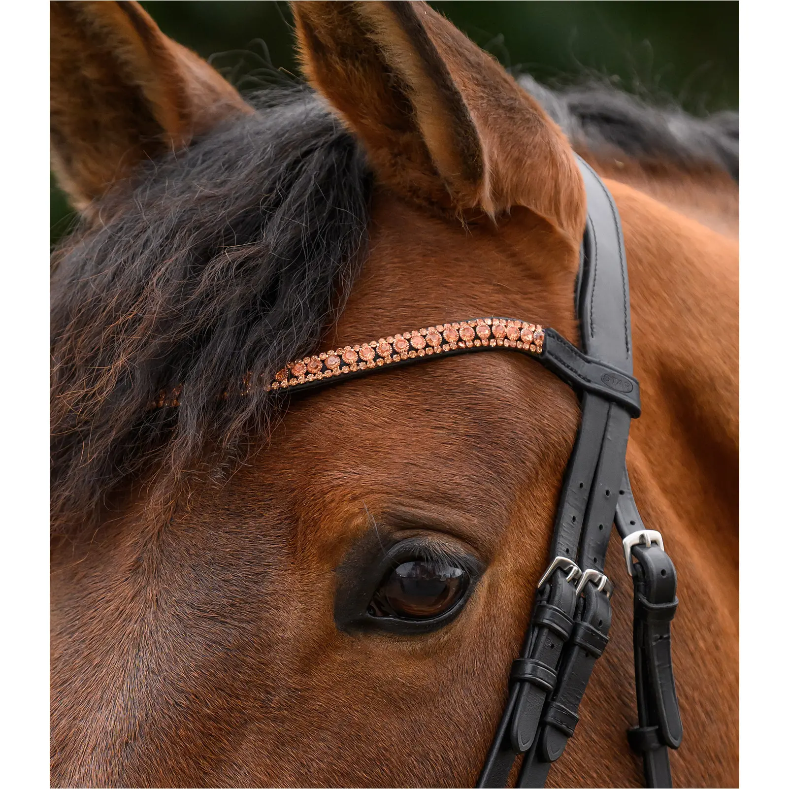 Stirnband GLITTER roségold