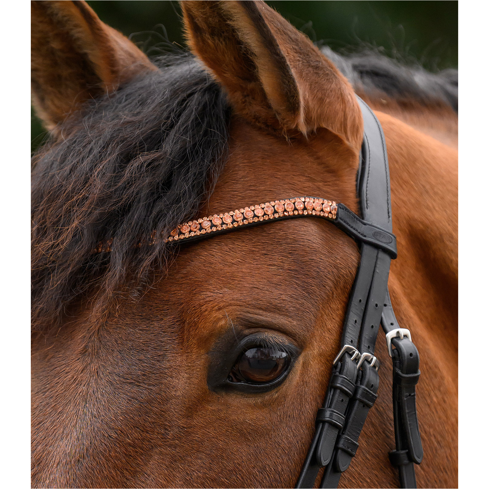 Stirnband GLITTER roségold