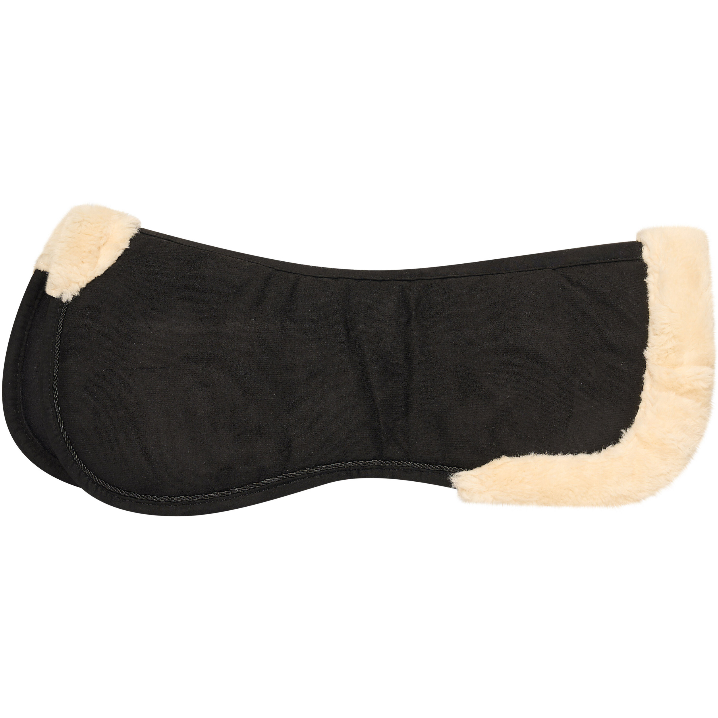 Sattelunterlage IRHSuede Fur schwarz