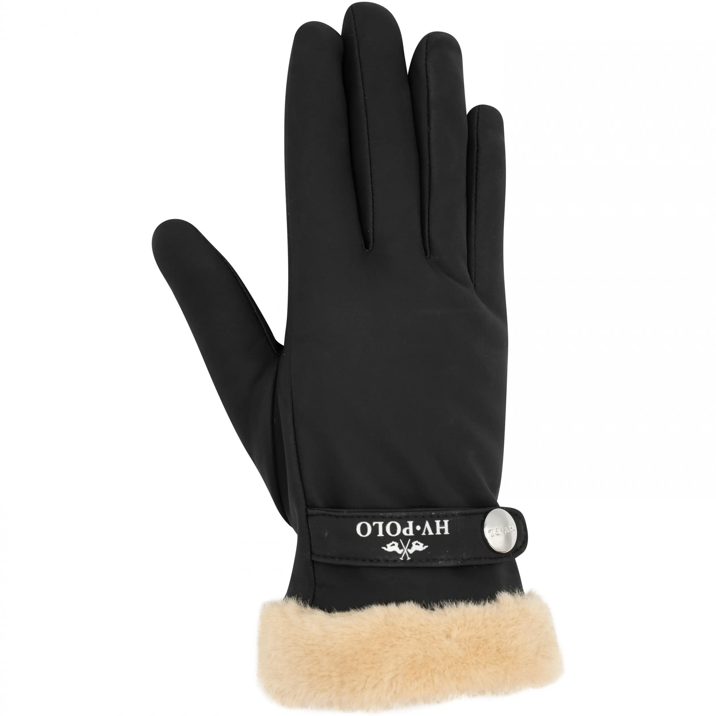 Winter Damen Reithandschuhe HVPGarnet schwarz
