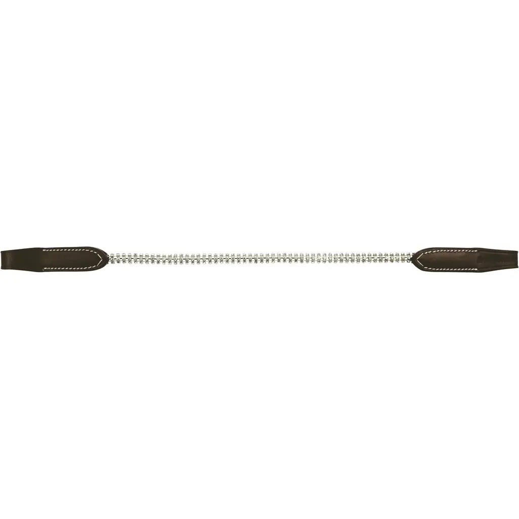 Stirnband mit Strasssteinchen PRO schwarz