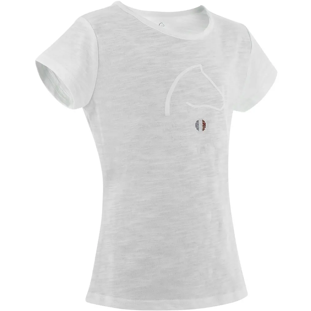 Kinder T-Shirt CLAIRE weiß