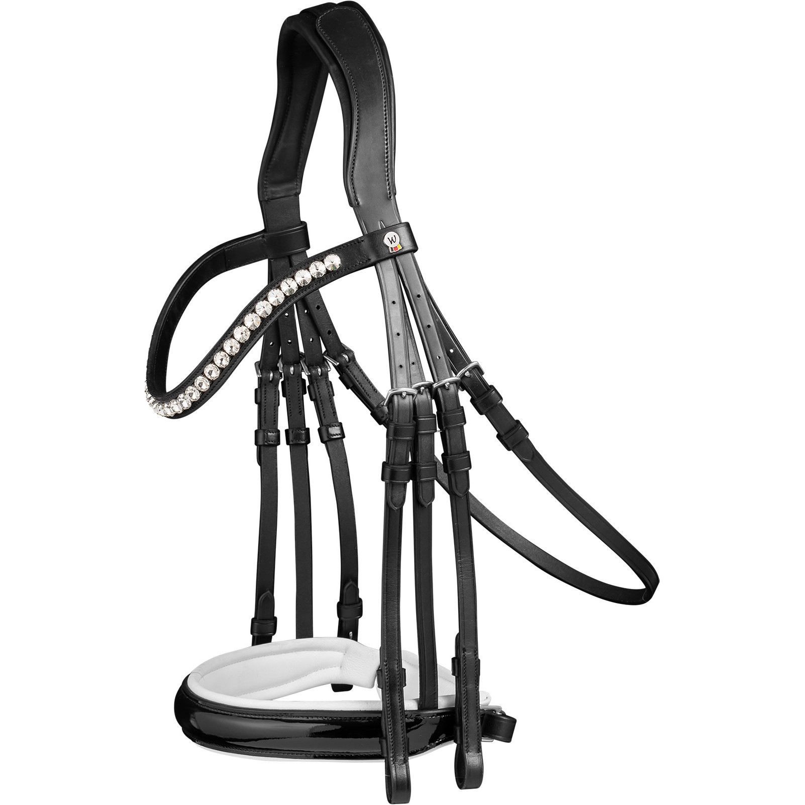 Kandarenzaum X-Line EVERMORE schwarz Kandarenzaum X-Line EVERMORE schwarz