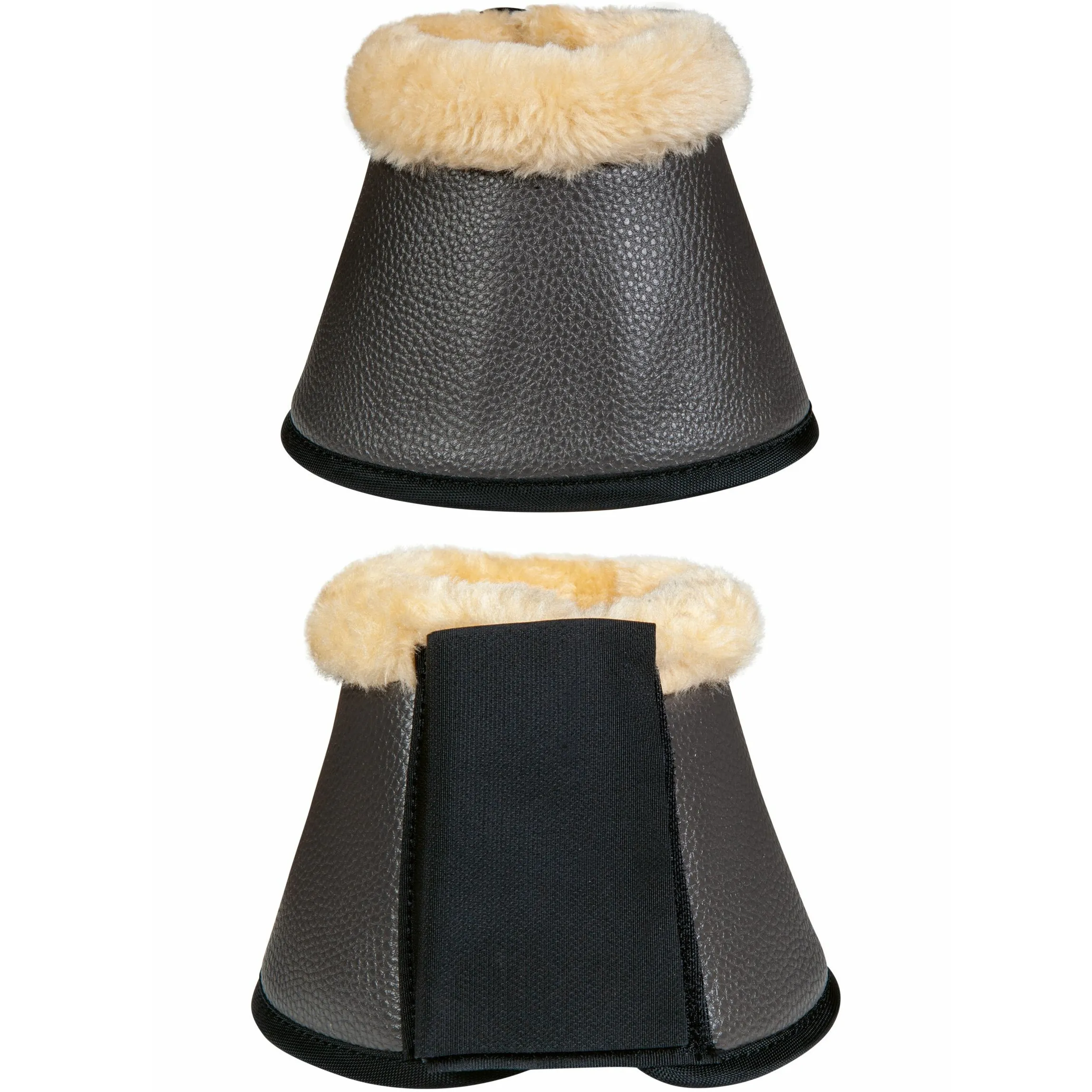 Hufglocken COMFORT PREMIUM FUR dunkelgrau