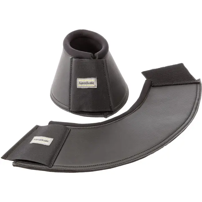 Hufglocken mit Softoprenrand (2er Set) schwarz