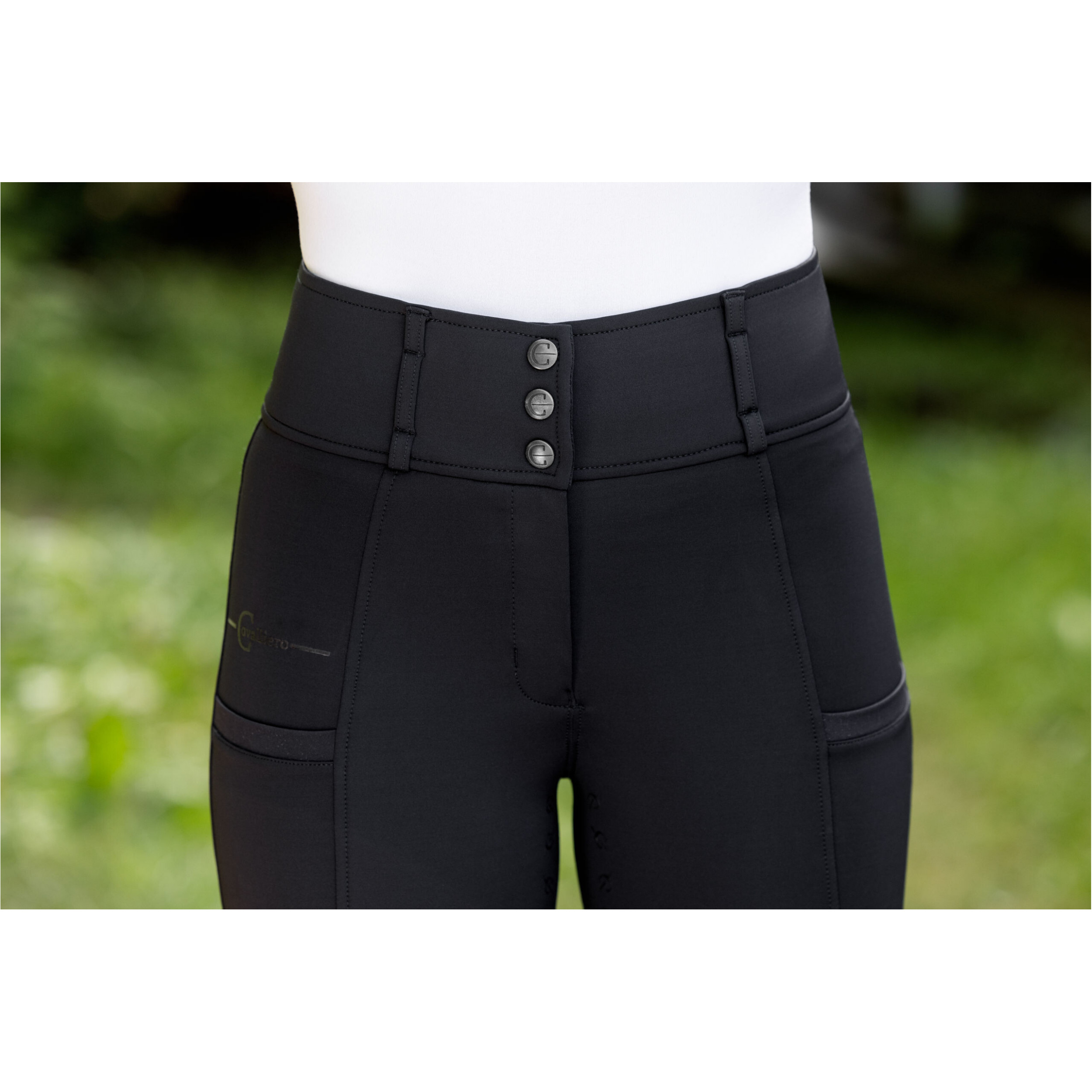 Damen Reithose Silikon Vollbesatz HIGHWAIST Hochbund schwarz Damen Reithose Silikon Vollbesatz HIGHWAIST Hochbund schwarz