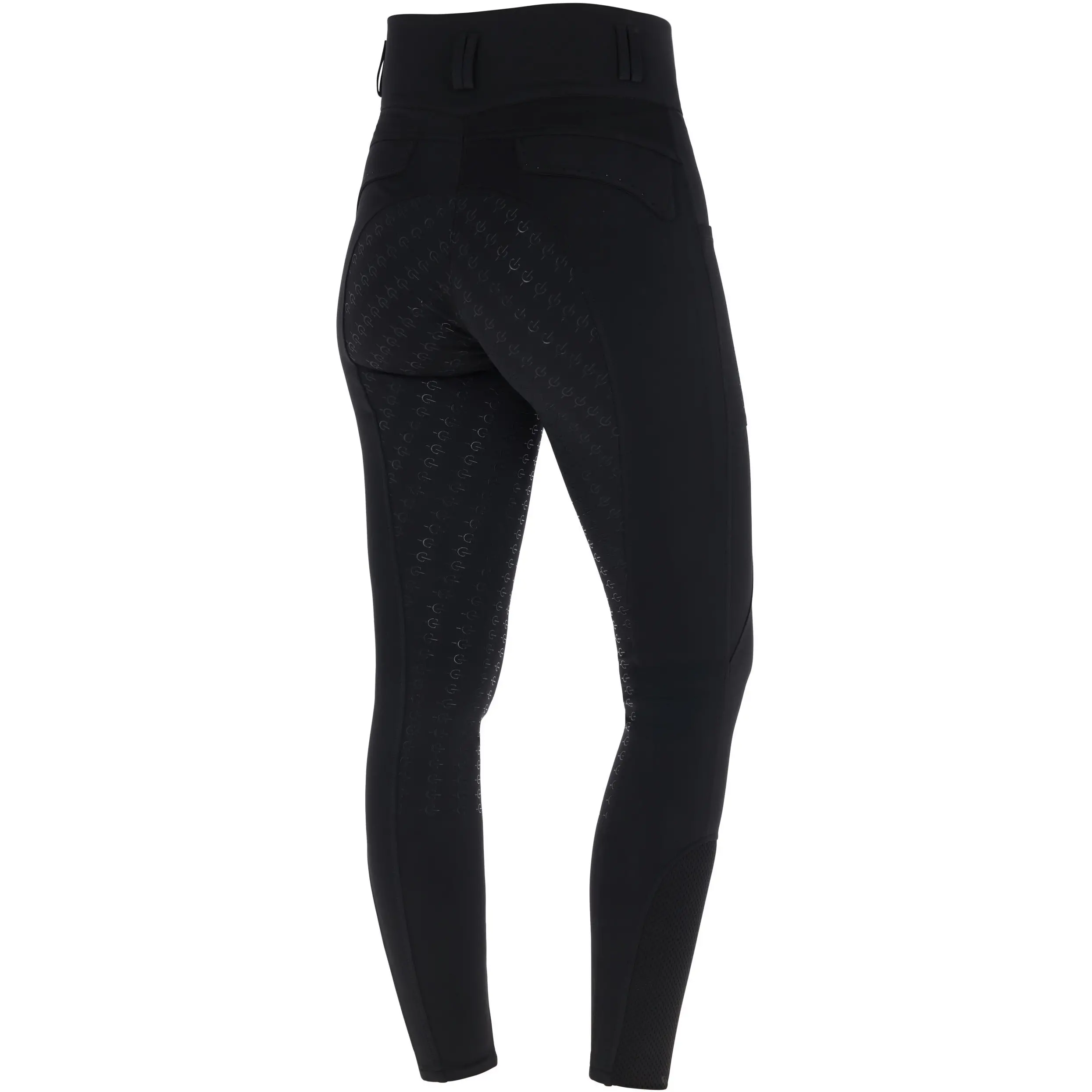 Damen Reithose Silikon Vollbesatz High Waist F/S 2026 black