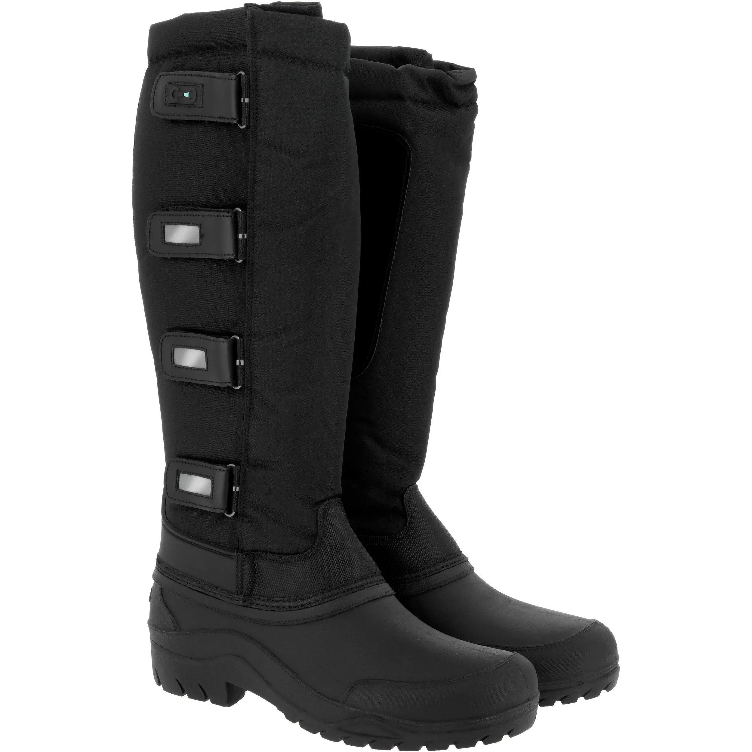 Winter Stiefel reflektierend schwarz Winter Stiefel reflektierend schwarz