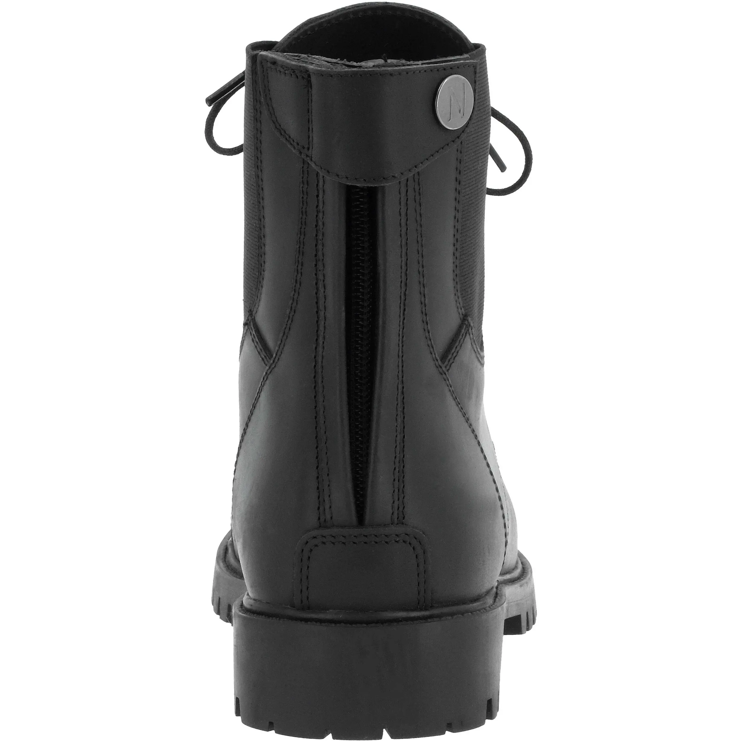 Reitstiefeletten mit Schnürsenkel & Zip VAUVERT Echtleder schwarz Reitstiefeletten mit Schnürsenkel & Zip VAUVERT Echtleder schwarz