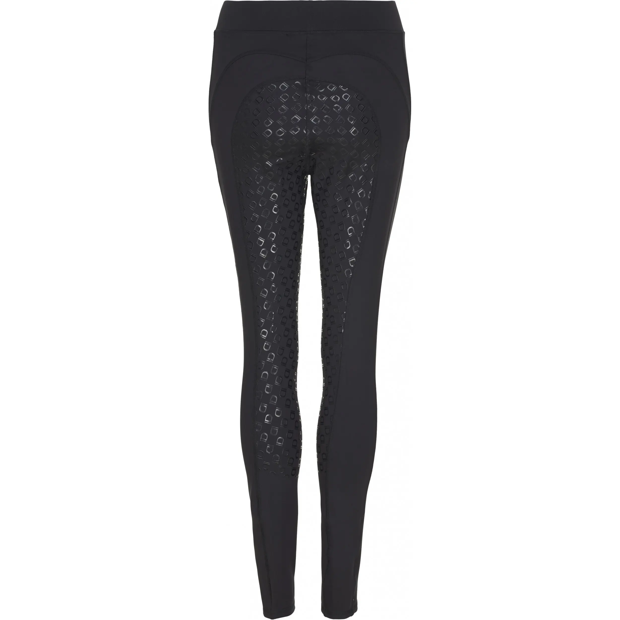 Damen Reitleggings Silikon Vollbesatz DALENA schwarz