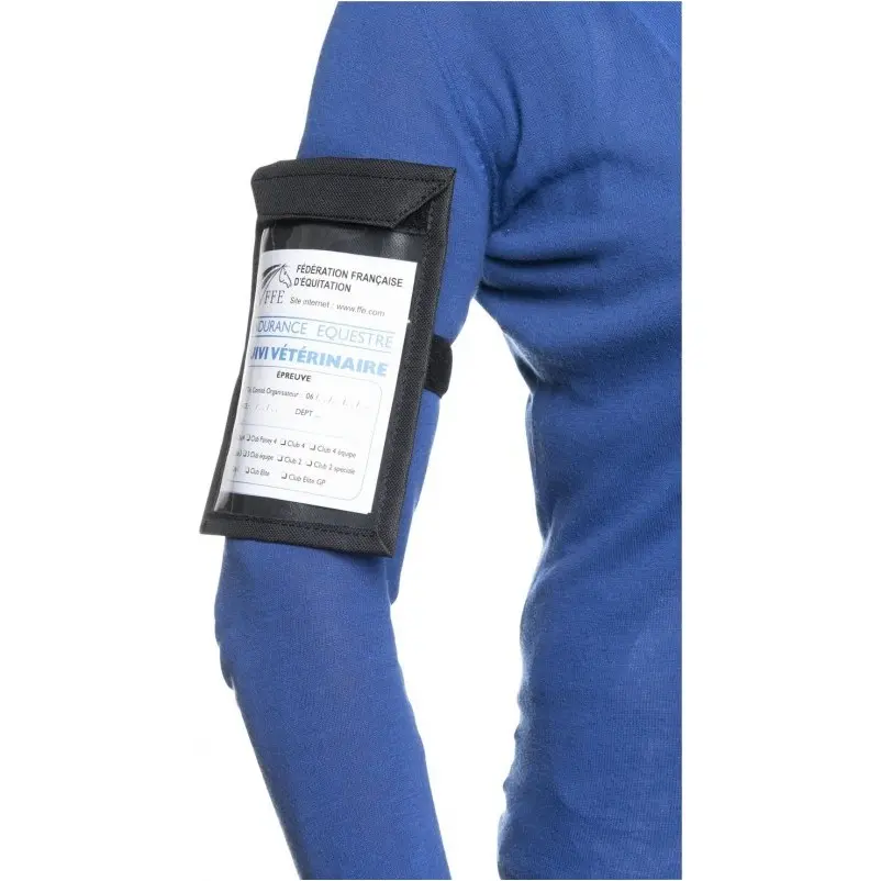 Startnummerntasche oder Halter für Medical Karte schwarz Startnummerntasche oder Halter für Medical Karte schwarz