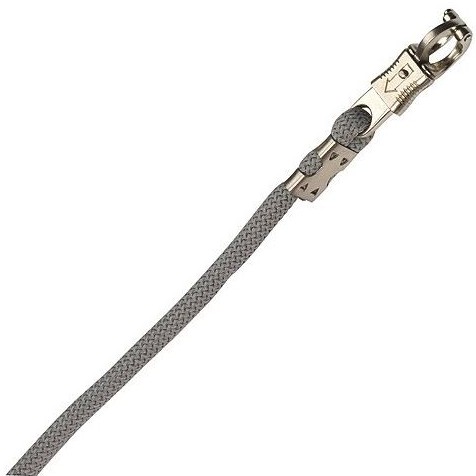 Führstrick mit Panikhaken PANIKA grau 240cm