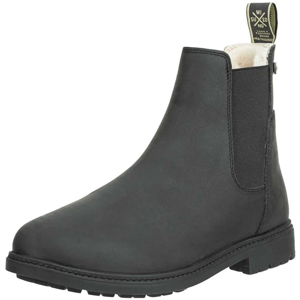 Winter Reitstiefeletten DURANGO MERINO Echtleder schwarz