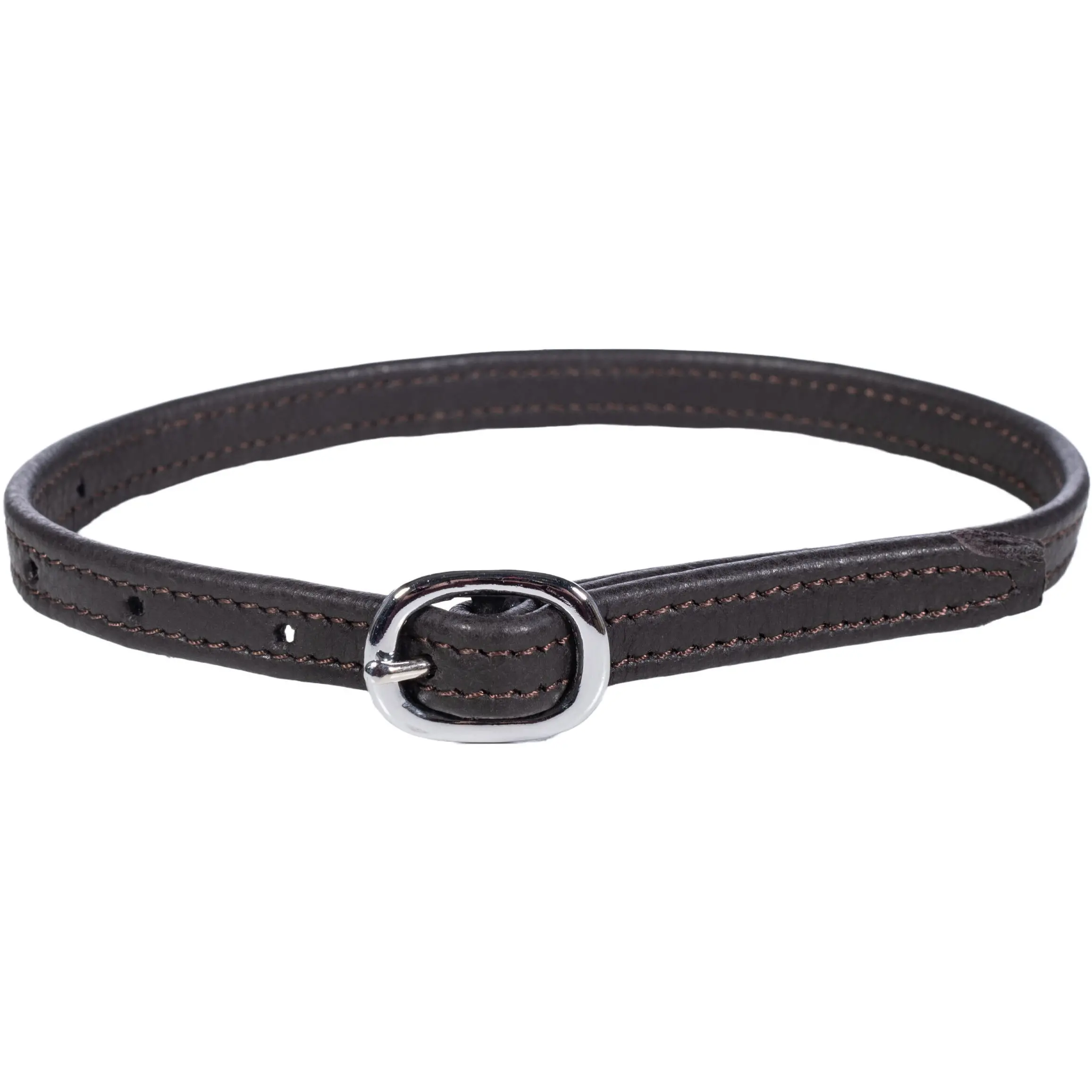 Sporenriemen aus Leder SOFT dunkelbraun