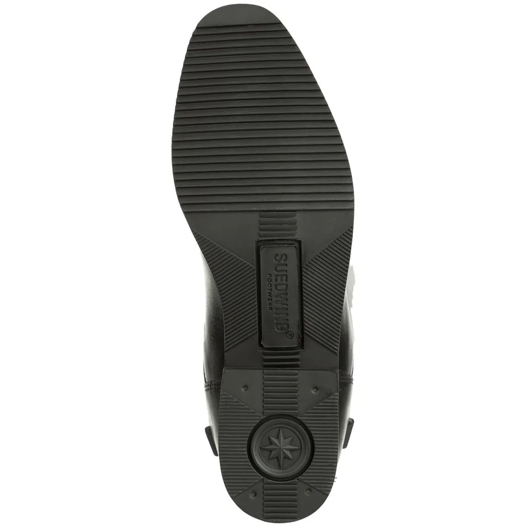 Damen Reitstiefel FLORENTINA TALL Echtleder schwarz