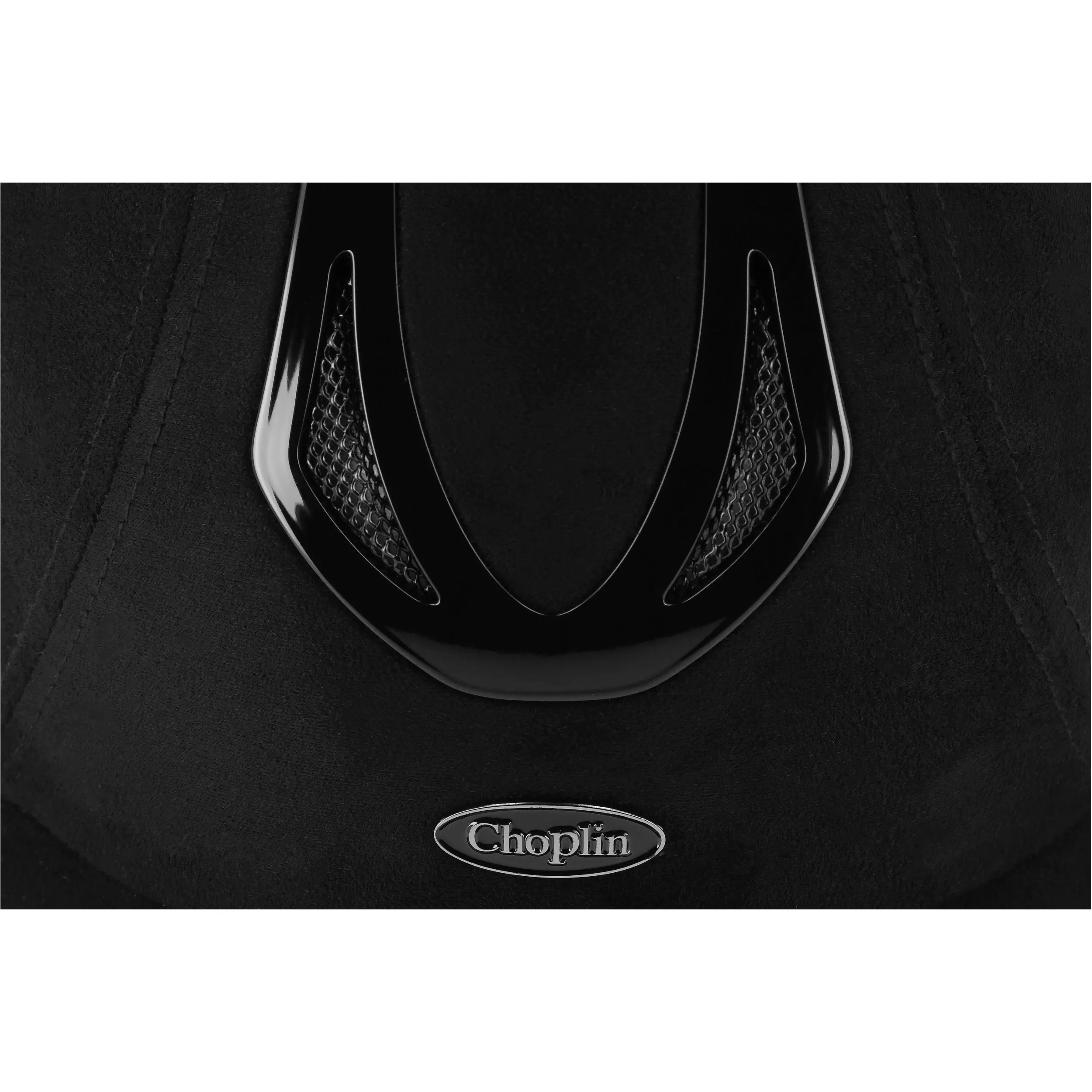 Reithelm AERO VELVET schwarz glänzend