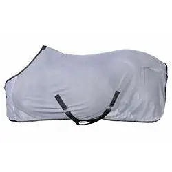 Fliegendecke SANTOS silber/schwarz