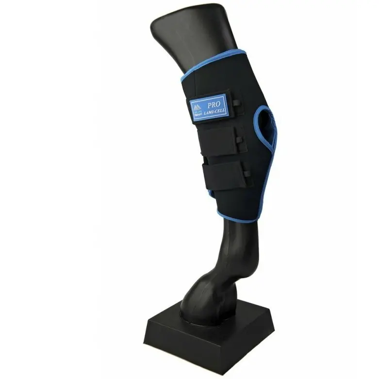 Sprunggelenkschutz ICE BOOTS schwarz/blau