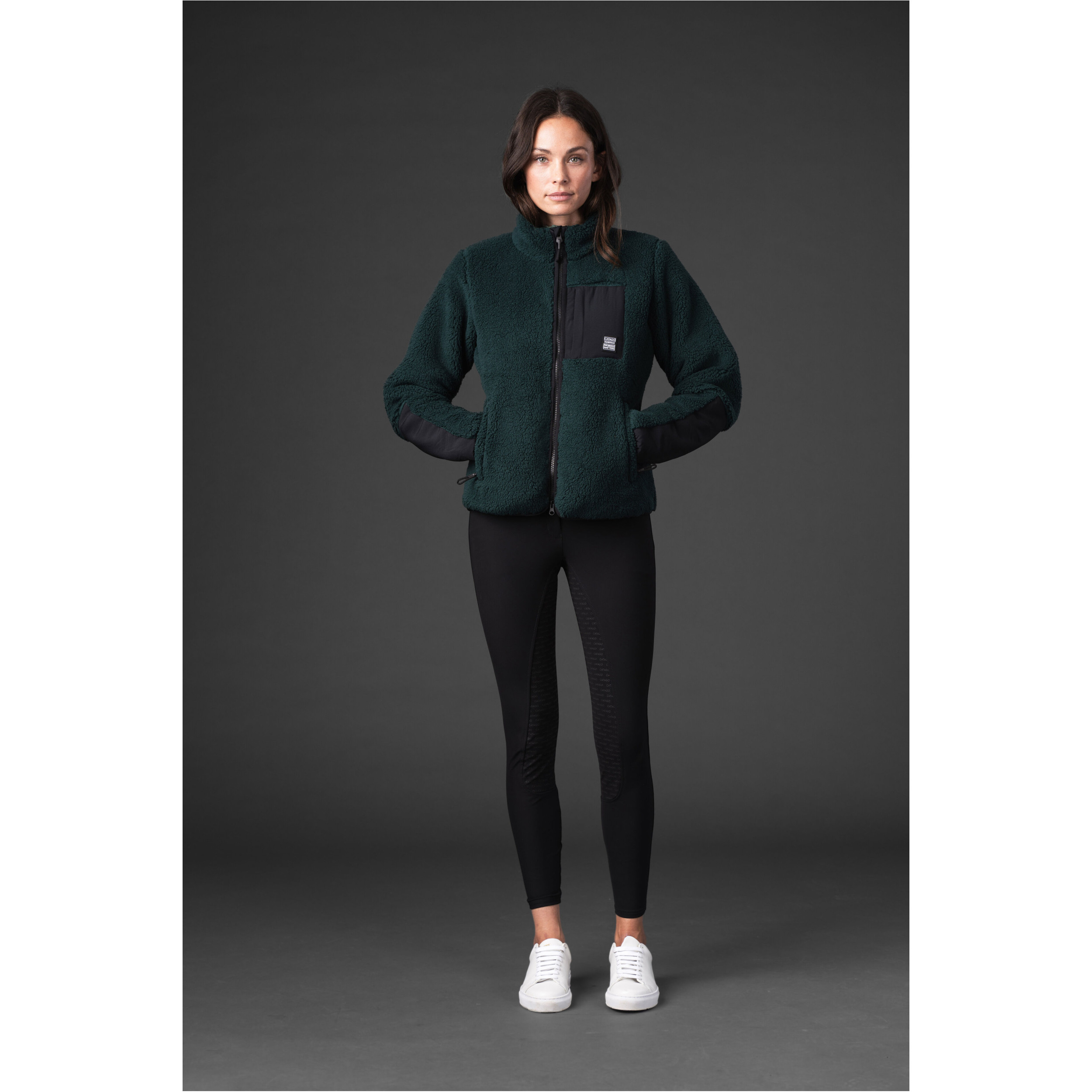 Damen Fleecejacke VINETIA ponderosa pine