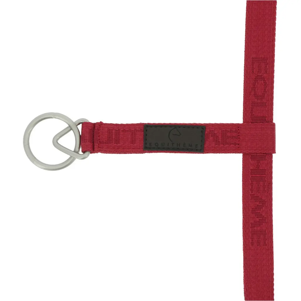 Nylonhalfter JACQUARD rot Nylonhalfter JACQUARD rot