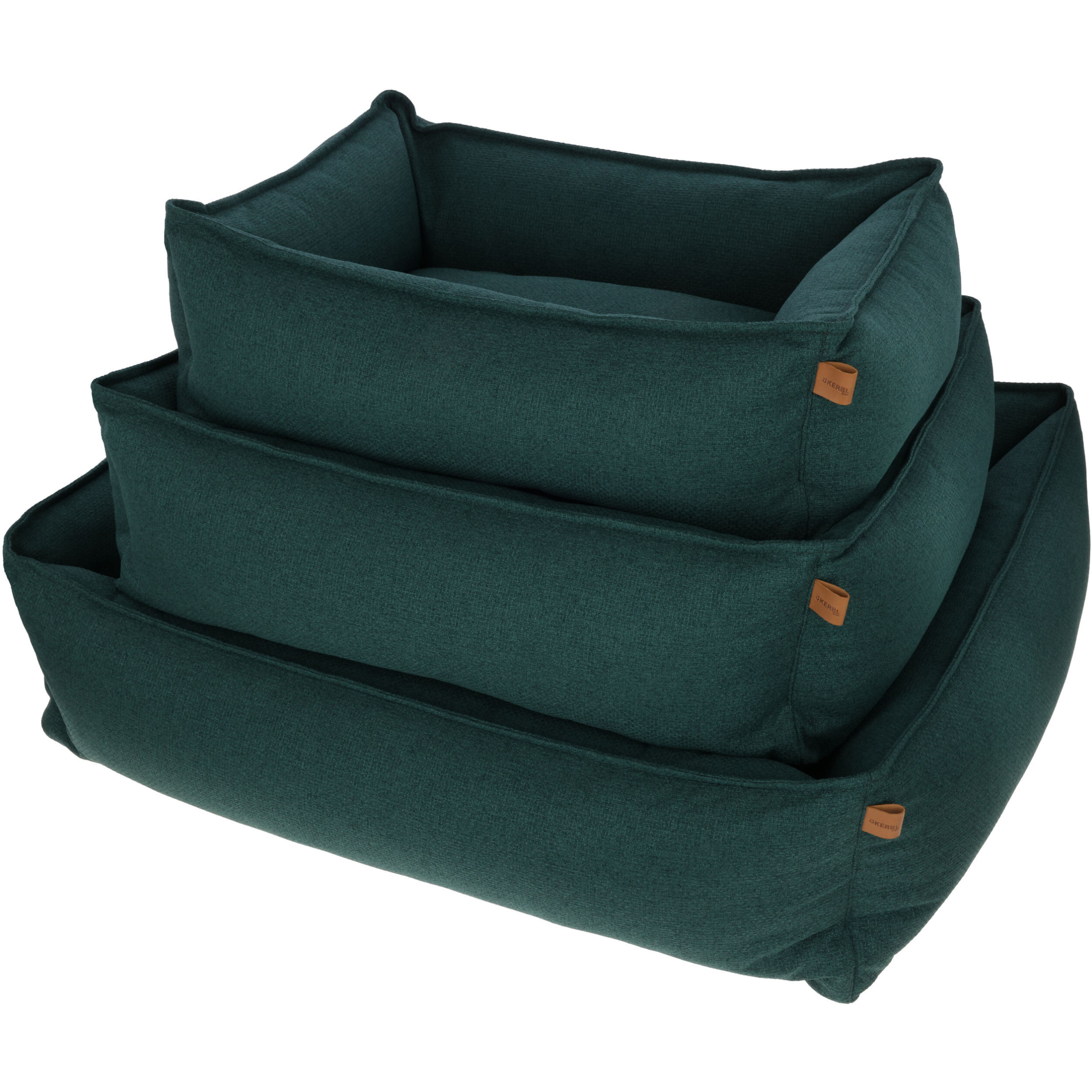 Kuschelbett OLIVER english green